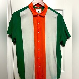 Irish Bowling Shirt M